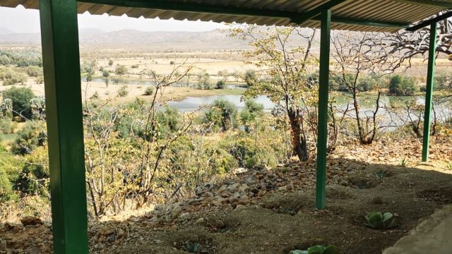 Ruacana camping, Namibia